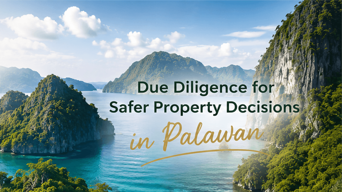 LandProof property due diligence in Palawan